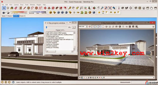 vray for sketchup pro 2019