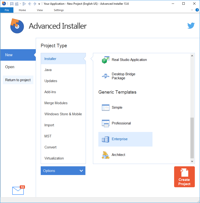 change setup icon advanced installer download